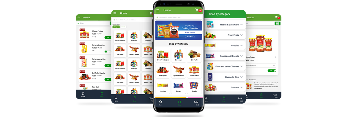 Animated Ecommerce App Demo